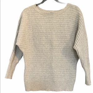 J. CREW WOOL CASHMERE BLEND SWEATER GRAY Size S